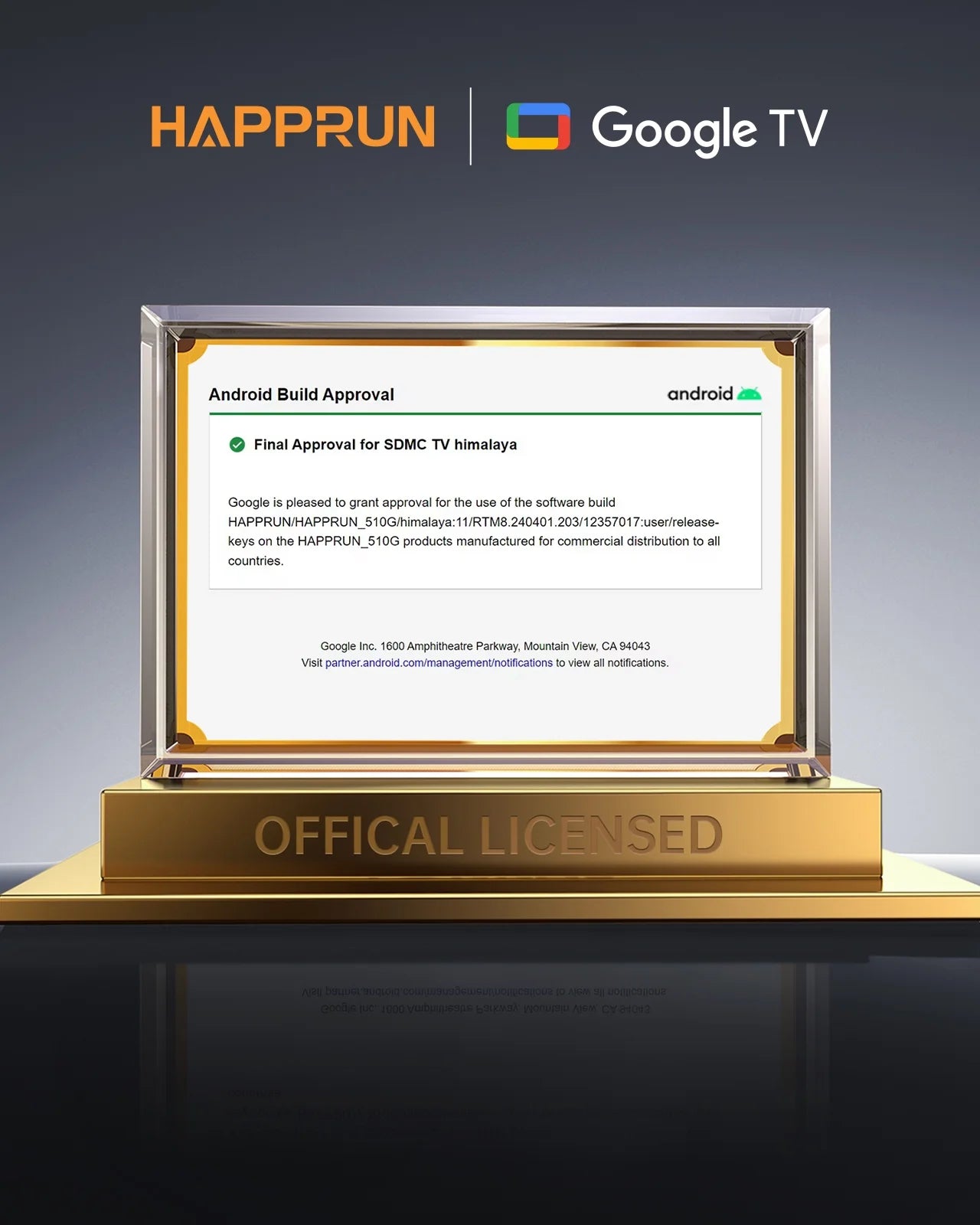 4K Google TV Projector with Wifi and Bluetooth,Google Officially Licensed,Dolby Audio